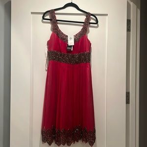 Adrianna papell evening wear size 12 red dress